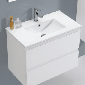 ארון אמבטיה תלוי אפוקסי לבן דגם אנגל 80 ס''מ