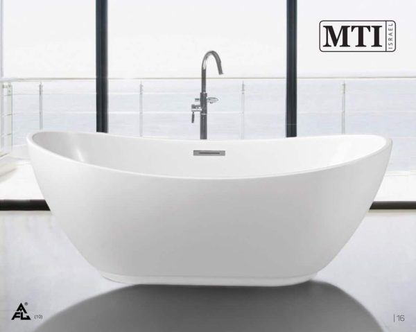 אמבטיה פרי סטנדינג לבן MTI-406