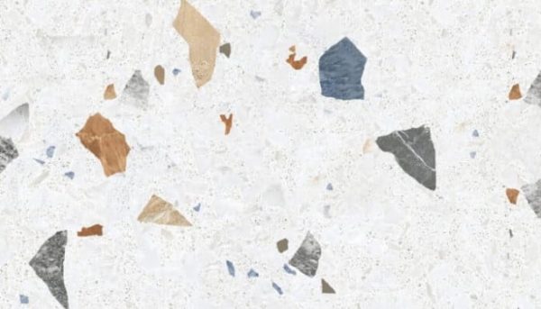 פורצלן טראאצ’ו לבן 60X120 TERRAZZO WHITE מט