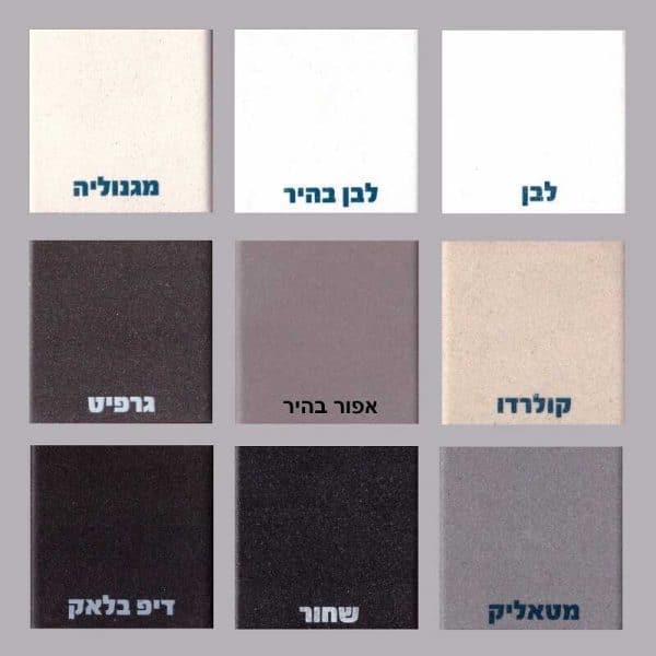 ⁦כיור מטבח יחיד גרניט דגם סמארט 60 SMART מתאים לארון 60 ס"מ⁩ – תמונה ⁦2⁩