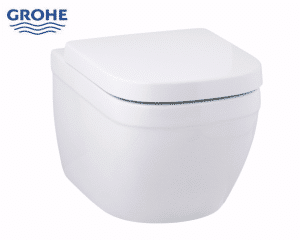אסלה תלויה טורנדו 54 ס"מ GROHE-EURO לבן מבריק